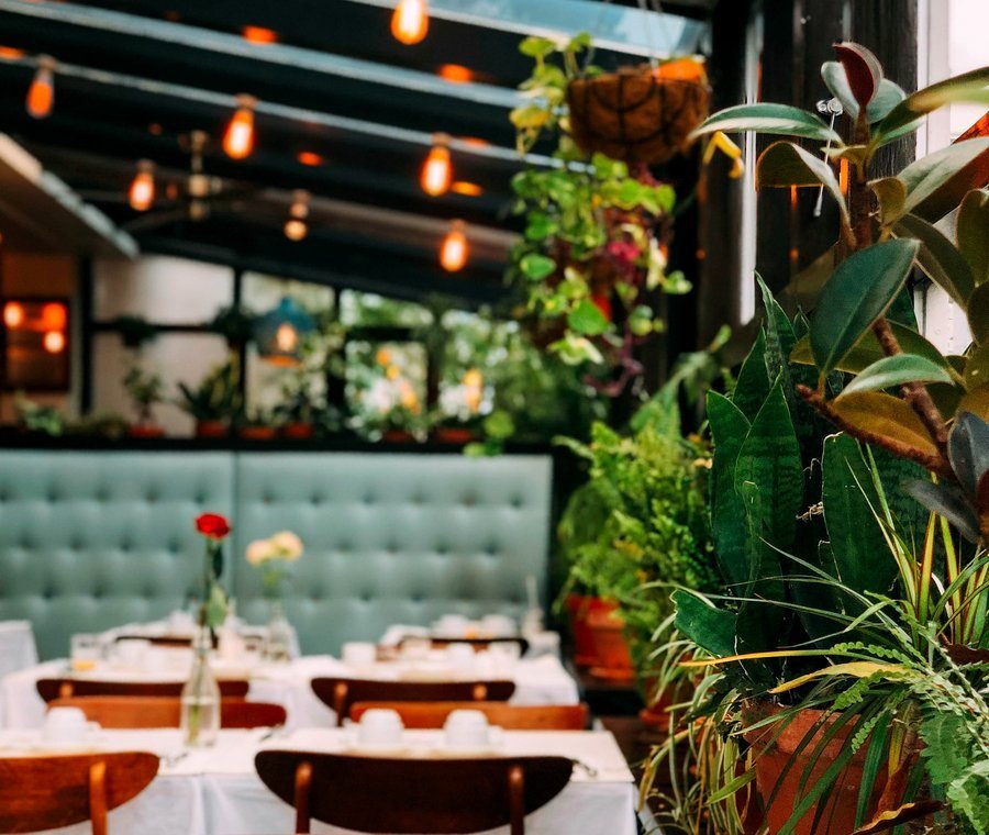Garden restaurant